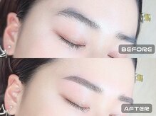 アイック 池袋東口Deux(I’ck)/眉毛WAX＋間引きで自然な美眉に