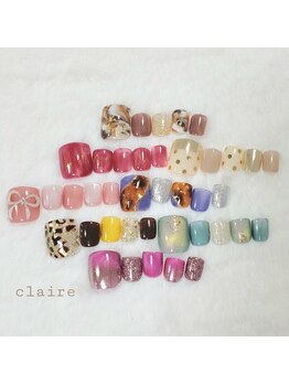 クレール(claire)/フット定額トレンドアート¥7000