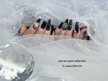 アマリリス(Amaryllis)/大人ラグジュアリーネイル♪