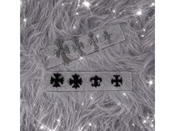 ギラギラネイルの写真/◎今流行りのクロムパーツ取り扱い◎