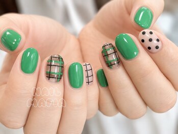 ネイルマフィア 新宿(NAIL MAFIA)の写真/【初回オフ無料】短くてもとびきり可愛く！ショートネイルも NAIL MAFIAにお任せ☆