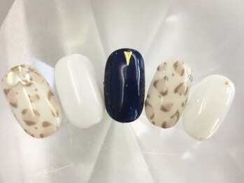 ラリュールネイル(L'Allure nail)/アニマルネイル¥8200