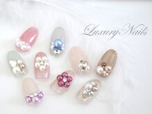ラグジュアリーネイルズ タカダノババ(Luxury Nails Takadanobaba)/パールcollection