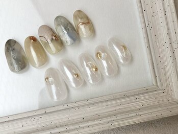 リリウムケリー(Lilium kelly)/くすみブルー　パールホワイト