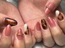 ネイルサロン プール ヴー(Nail Salon Pour Vous)/【オーダー】ミラーリングネイル