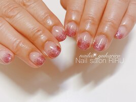 ラメグラデーション