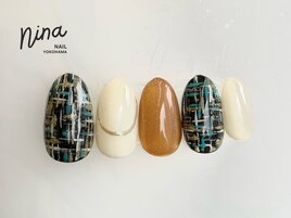 #ツイードネイル