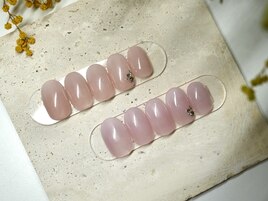 シンプルグラデーションネイル