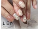 ポイントシェル〈ベージュ〉