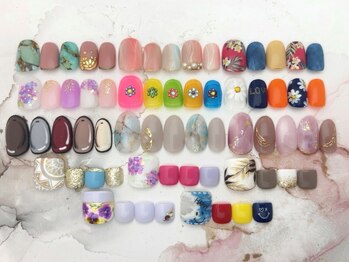 シェリー(Cherie)の写真/パラジェル認定サロン★デザイン力×美フォルムでリピーター多数の人気店!シンプルな中にもこだわりが光る*