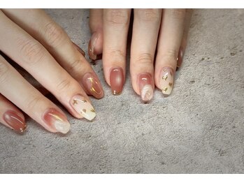 ナナネイル(7.Nail)/くすんでるピンクニュアンス