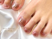 ネイルサロンクロエ (Nail Salon CHROE)/ラメワンカラー