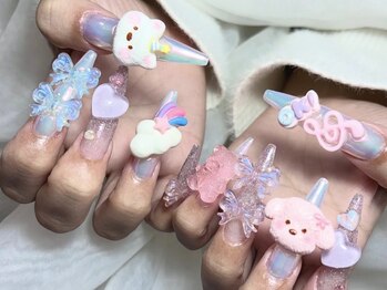 持ち込みパーツネイル