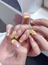 お花ネイル