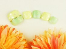 ラヴィネイル 四条烏丸店 メリー(La Vie Nail merry)/オフ込定額フットジェル¥5900