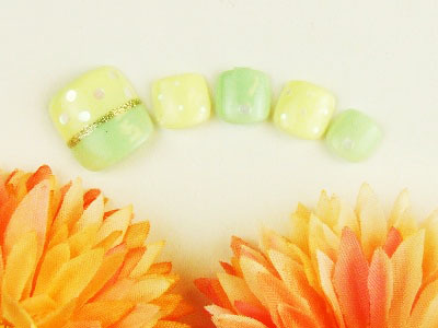 ラヴィネイル 四条烏丸店 メリー(La Vie Nail merry)/オフ込定額フットジェル¥5900