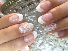 ネイル サロン コービーズ(nail salon COBES)/上品レース☆