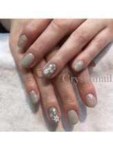 クリスタルネイル ボンベルタ橘店(CRYSTAL NAIL)/雪ネイル