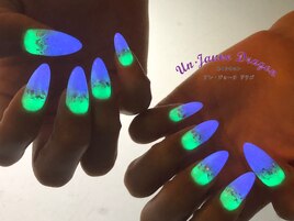 【ロングネイル】グローネイル