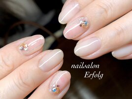 限定桜アイテムで春ネイル！