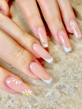 ネイルサロン ソル(Sol)/バーチャルフレンチ 激かわ