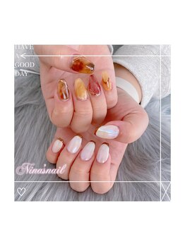 ニナズネイル(Nina's Nail)/スカルプ持ち込みネイル