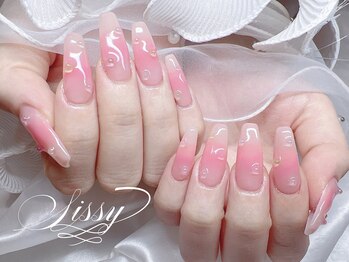 シシー 心斎橋店(sissy)/血色感たっぷりのチークネイル♪