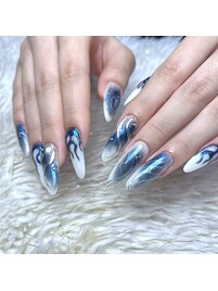 ブルー×ホワイト