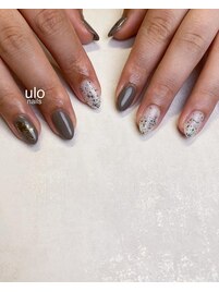 カーキとストーン