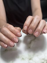テソロネイル(TESORO nail)/フレンチネイル