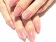 ラヴィネイル 京都駅前店 クレア(La Vie Nail claire)の写真/【シンプルプラン¥3900】ストーン10個まで無料♪お仕事上ネイルができない方は【クリアジェル¥3300】が◎