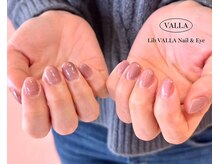 リブヴァラ(Lib Valla)/ショートネイル/ピンクネイル