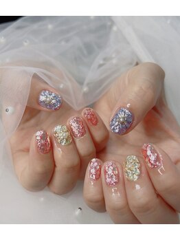 サムズアップネイル(thumbs up nail)/お客様ネイル