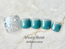 イリゼフルール 代官山店(irisee fleur)/【フット】ワンカラー☆ラメホロ