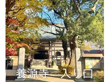 ニン(ning)/【場所説明】養源寺入り口