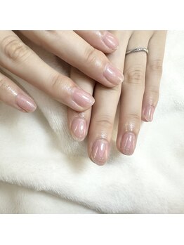 ホワイトネイル 名駅店(WHITE NAIL)/ラメグラデーション/ピンク