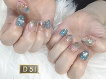 ディーゴーイチ(D51)の雰囲気(シンプル綺麗なフレンチネイル☆斜めorスキニーフレンチも!)