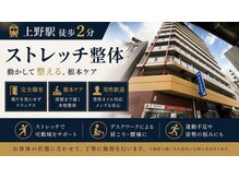 タナゴコロ整体院(TANAGOKORO整体院)の雰囲気(上野駅前サロンの建物)