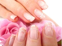 ネイルマルシェ(Nail marche)の雰囲気（可愛いヒョウ柄フレンチ￥５９８０／写真５♪ケア込み（初回））