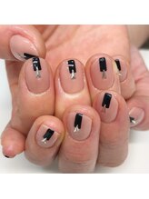 アイラッシュアンドネイル専門店 クラル(CURAR)/ベージュネイル￥7980