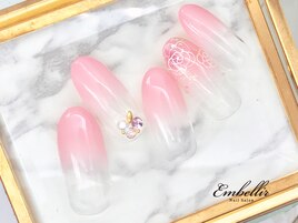 (644)カメリアネイル