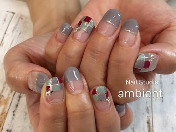 ネイルスタジオ アンビエント 表町店(Nail Studio ambient)/オシャレトロ