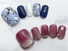 タネモト(Tanemoto)/10月・11月フットネイル¥7700