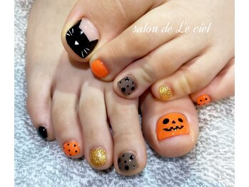 ハロウィンfoot*nail
