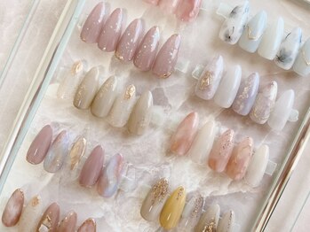 モアニネイル(Moani Nail)の写真/【ニュアンスからシンプル、アートまで選べる定額デザイン】街中の隠れ家プライベートネイルサロン。