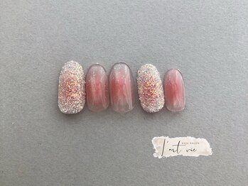 定額マグネット×チークネイル