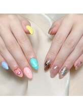 木にいる 錦糸町/自爪無制限持ち込みデザイン