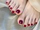 ラベル(La'Belle)の写真/足裏の角質ケアで足元をキレイにして気分UP♪Footワンカラー＋足裏、踵角質ケアの贅沢コース♪￥9980～