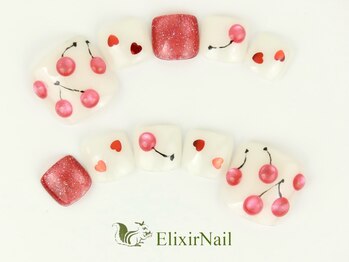 エリクサーネイル 西武新宿(Elixir Nail)/フットやり放題 / クーポン使用