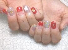 ポ ミニヨン(Pot mignon)/お誕生日ネイル♪